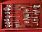 Wm Rogers 78 Piece Is Silver Plate Flatware 1941 Gardenia Priscilla lady Ann Vtg