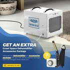 Alorair Sentinel Hdi120 235 Pint Dehumidifier With Pump For Basement 3300 Sq Ft