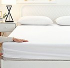 Fitted Sheet Queen - Hotel Luxury Bottom Fitted Sheets Only - 100  Cotton Fit   