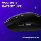 Logitech G304 305 Lightspeed Wireless Mouse battery Life-250 Hrs new - Black