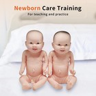 Newborn Baby Simulation Model Infant Manikin With Rotating Head And Limbs For   