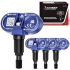 Upgraded Bluetooth Tpms Sensor For 2020-2025 Model 3  Model Y  4 Pcs Black