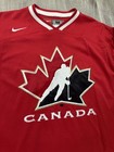 Team Canada Hockey Jersey Iihf Red Home Nike Size Medium Authentic