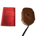 Weston Master Ii Model 735 Universal Exposure Light Meter In Leather Case 