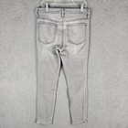 Athleta Jeans Womens 6 Gray Denim Skinny Stretch Casual Pants Stretch