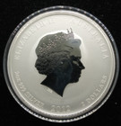 2012 Perth Mint Australian Lunar Year Of The Dragon 2oz Silver Reverse Proof