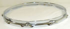 14  10 Hole 3mm Batter   Snare Triple Flanged Hoops Between 2 3   Die Cast