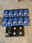 Lot Of 12 Blank Vhs Cassettes   1 Vcr Head-cleaning Cassette Included - Tested