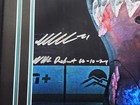 Macklin Celebrini Autographed Framed 16x20 Photo Sharks Debut Fanatics 238544