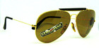 Ray-ban Usa Vintage Nos 90s B l Aviator  Chromax Driving Ss W1665 New Sunglasses