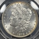 1878 8tf Morgan Silver Dollar  1 Pcgs Unc Detail Looks Proof Like Pl