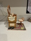 Vintage Miniature Victorian Boudoir Vanity And Chair Set