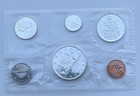 1965 Canada Royal Canadian Mint 6-coin Set Sealed - 1 11 Troy Ounces Silver
