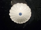 Vintage Hanae Mori White Porcelain Flower Bowls Set Of 4 Japan 5 25  Blue Gold