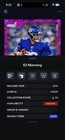  digital  2020 Nfl Collect Eli Manning 108cc Huddle Iconic Boost Meter  digital 