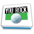 Play Strong Golf You Rock Note Cards 12-pack Illustrated Sports Powercards For C