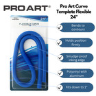 Pro Art Flexible Curve 24   Bendable Measuring Tool  Flexible Ruler For Sewing