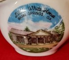 Souvenir Miniature Ceramic Pitcher - Little White House  Warm Springs  Georgia