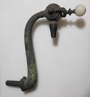 Vintage Brass Soda Fountain Gooseneck Soda Jerk Tap Dispenser - Ball Handle