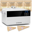 Waxing Kit Wax Heater Warmer Machine Depilatory Wax Bean Stick Body Hair Removal