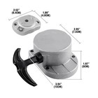 Alloy Pull Start For 49cc 60cc 66cc 70cc 80cc Bicycle Engine Motor 2-stroke