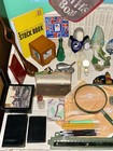 9  Lb Men Sailing Lighthouses Boats Collectible Desk Top Junk Drawer Lot Vtg-now