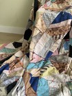Vintage Handmade Crazy Quilt 64x70 