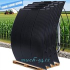 100w 200w 400w Semi-flexible Mono Solar Panel Thin For Rv Camping Home Off-grid