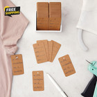 1000-pack Kraft Paper Clothing Tags For Boutique  2 7x1 5 Blank Clothes Size