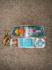 Vintage Bellsouth Clear Transparent Telephone Aqua See Thru Corded Phone Working