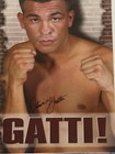 Arturo Gatti Boxing Hall Of Fame Autographed Signed 11x17 Poster Photo Rare
