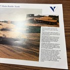 Vintage Vickers Mark 7 Main Battle Tank British Military Vehicle Brochure