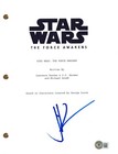 J j  Abrams Signed Star Wars The Force Awakens Movie Script Autograph Bas Coa