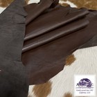 Avetco Toledo Brown Goatskin     Premium Goat Nappa Leather Hide 2 Oz Soft