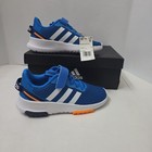 Adidas Racer Tr 2 0 C Kids Sneakers Shoes Size 1 Youth Us Nwt Blue White Gv7861