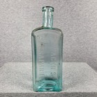 Antique Yager s Sarsaparilla Baltimore Maryland 9  Aqua Tool Top Medicine Bottle