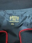 Mercy Robes Vest Mens 6xl Clergy Cassock Black Red Trim Button Front