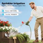 2  360   Adjustable Impact Sprinkler Large Area Water Irrigation Spray Gun Head