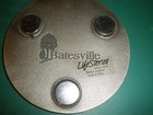 Batesville Faith Brass Casket Memorial Magnetic Medallion Funeral Plaque  t68 