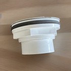 Oatey 42097 101 Ps Pvc-solvent Weld Shower Drain With 2 In   Stainless Steel 