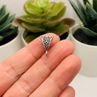 Silver Triangle Jewelry Bails  15x10mm - Us Seller