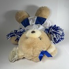Dan Dee Teddy Precious Collectible Vintage Plush Cheer Bear Cheerleader 16  Blue
