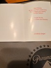 Paramount Pictures 90th Anniversary Duffle Bag - Employee Promo Gift   Ceo Card