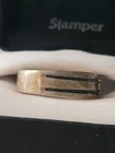 Vintage Stamper Harley Davidson Sterling Silver Ring Size 9 10 With Case