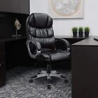 Leather High Back Office Chair Ergonomic Executive Office Chair Swivel Computer