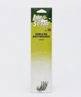 4 Packs Of 6 Eagle Claw Lake   Stream Snelled Baitholder Hooks Size 10  24 Total