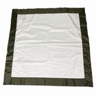 Ralph Lauren Charleston Barton Euro Sham White With Dark Green Trim 26x26