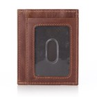 Alpine Swiss Rfid Safe Front Pocket Wallet Leather Thin Minimalist Id Card Case
