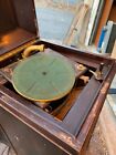 Thomas Edison A250 Antique Disc Phonograph Record Player As Is Parts Repair