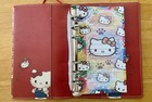 Hello Kitty Soft 6 Ring A6 Binder With Paper Red